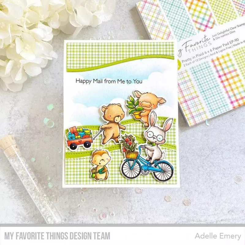 Happy Mail Clear Stamps Stempel My Favorite Things Stacey Yakula 2