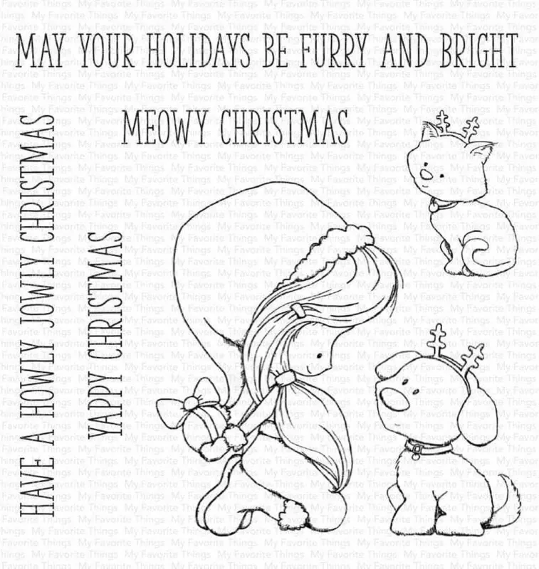 Furry and Bright Clear Stamps Stempel My Favorite Things