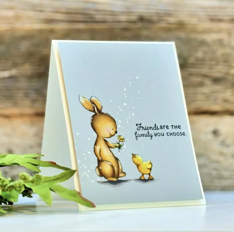 Bunny & Duckling Clear Stamps Colorado Craft Company 1