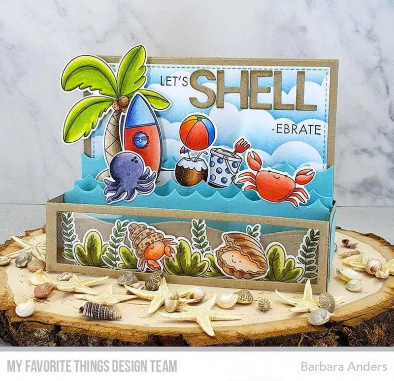 Island Shell-ebration Stempel My Favorite Things Projekt 2