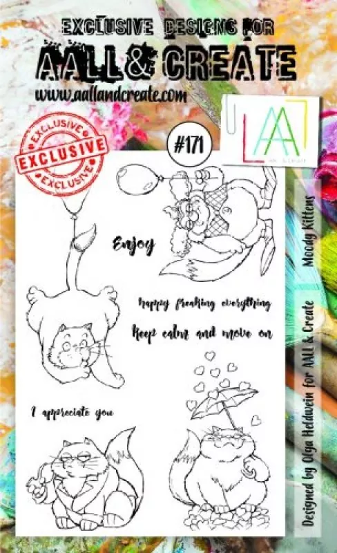 aall create clear stamp 171