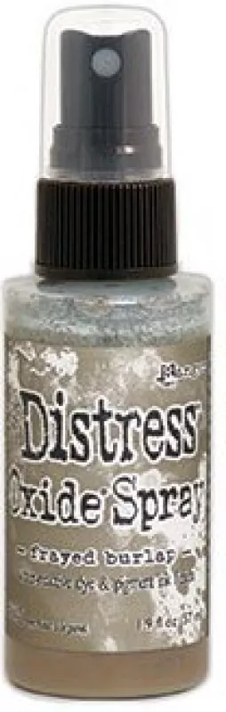 distress oxide spray tim holtz TSO67702 frayed burlap