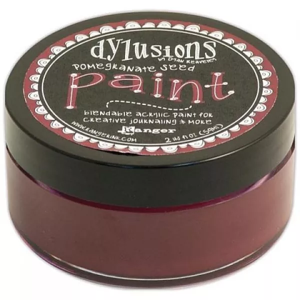 dylusions paint ranger Pomegranate Seed