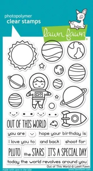 lf1330 outofthisworld clear stamps lawn fawn