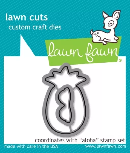 LF1418 Aloha Lawn Cuts lawn fawn dies