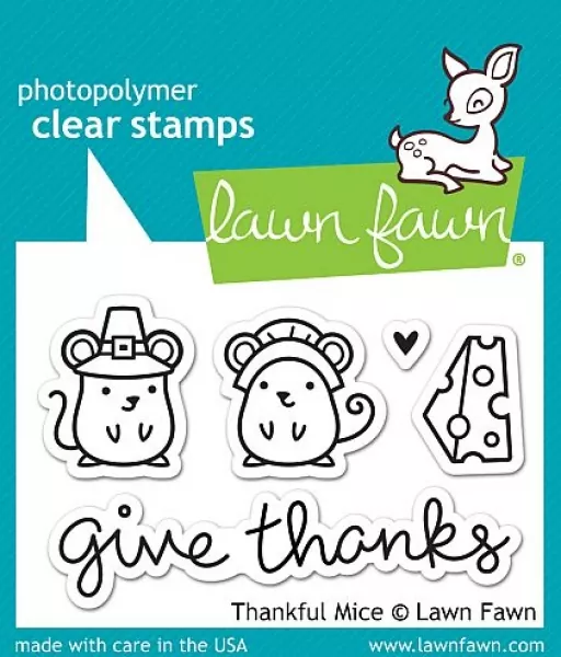 thankfulmice stamp LF936 Lawn Fawn