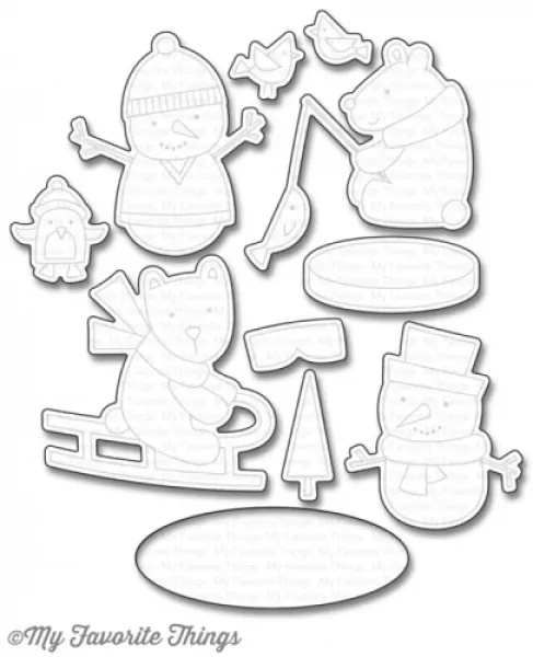 MFT 992 my favorite things clear stamps cooler with you