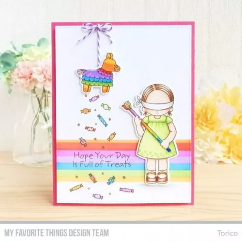 pi 272 my favorite things clear stamp birthday pinata card3
