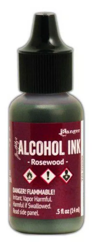 ranger alcohol ink ink 15 ml rosewood tal70238 tim holtz ranger