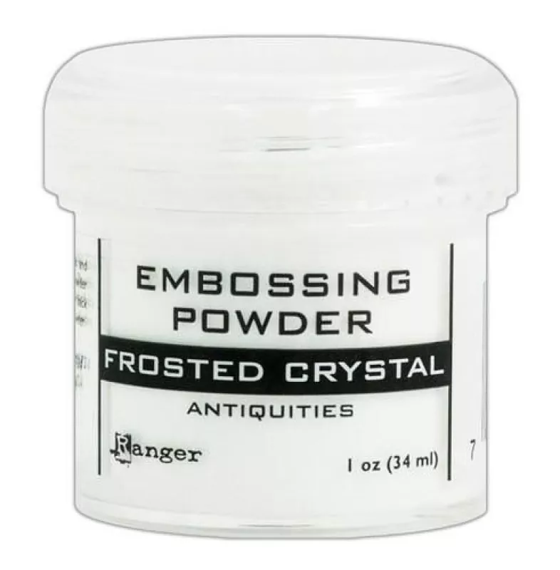 embossing powder frosted crystal ranger