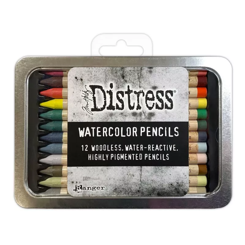 tim holtz distress watercolor pencils Set 5 ranger