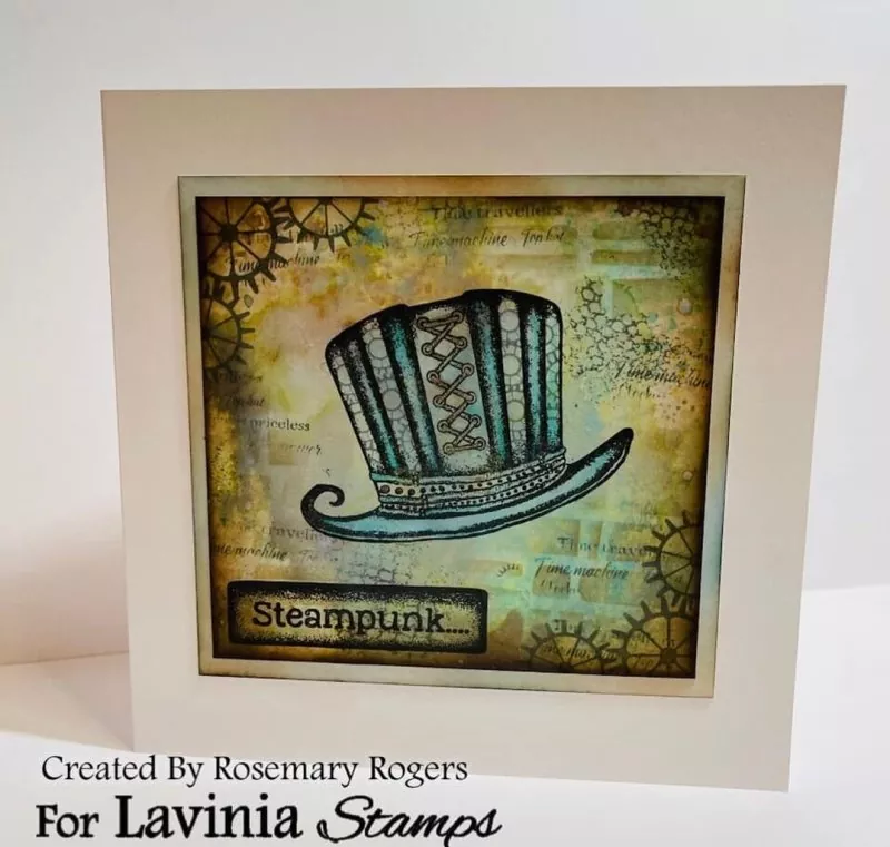 Steampunk Script Lavinia Clear Stamps 1