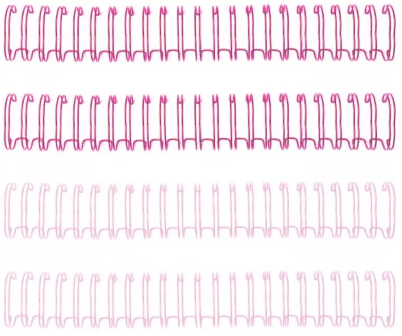 Wire Binding 0,625 Inch Pink Metallspirale We R Memory Keepers
