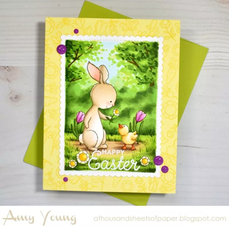 Bunny & Duckling Clear Stamps Colorado Craft Company 4