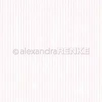 Schmale Streifen Pfingstrose - Alexandra Renke - Designpapier - 12"x12"
