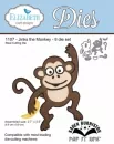 1107 elizabeth craft designs die jinks the monkey