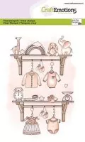 Baby Shelf - Clear Stamps - CraftEmotions