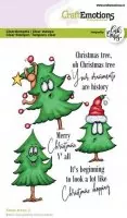 Xmas Trees 2 - Carla Creaties - Clear Stamps - CraftEmotions