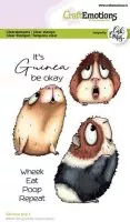 Guinea Pig 1 - Carla Creaties - Clear Stamps - CraftEmotions