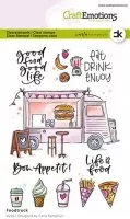 Foodtruck Clear Stamps CraftEmotions