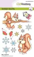 Sky Squirrel - Lian Qualm - Clear Stamps - CraftEmotions