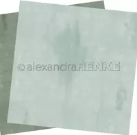 Doppelseitig ruhiges Mint - 12"x12" - Alexandra Renke