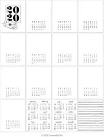 Printed Calendar - 2020 - Concord & 9th
