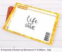 Life is a Game - Rubber Stamps - Impronte D'Autore