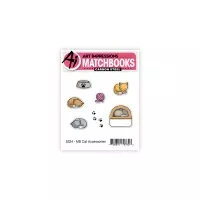Matchbooks Cat Accessories Set - Stempel und Stanzen - Art Impressions