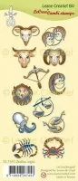 Zodiac Signs - Stempel - Leane Creatief