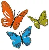 Brushstroke Butterflies - Thinlits - Stanzen - Tim Holtz - Sizzix