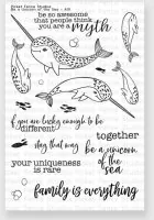 Be A Unicorn ... - Clear Stamps - Picket Fence Studios