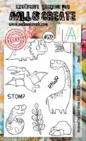 AALL & Create - Dinos - Clear Stamps #522