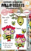 AALL & Create - Bee Free - Clear Stamps #1129