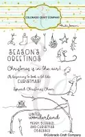 Christmas Obsessed Clear Stamps Colorado Craft Company by Anita Jeram