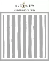 Watercolor Stripes - Stencil - Altenew