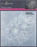 Decorative Florals - 3-D Embossing Folder - Altenew