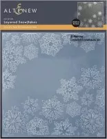 Layered Snowflakes - 3-D Embossing Folder - Altenew