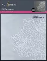 Poinsettia Cluster - 3-D Embossing Folder - Altenew