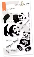 Roaming Pandas clearstamps altenew