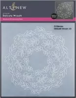 Delicate Wreath - 3-D Embossing Folder - Altenew