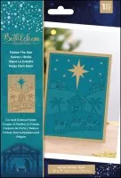 Bethlehem Collection - Cut + Embossing Folder - Follow the Star - Crafters Companion