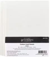 BetterPress Cotton Card Panels - Pebble - A2 - Spellbinders