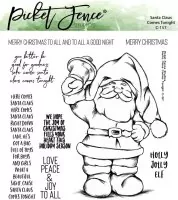 Santa Claus Comes Tonight - Clear Stamps - Picket Fence Studios