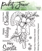 Candy Cane Christmas - Clear Stamps - Picket Fence Studios