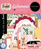Flora No. 6 - Ephemera - Die Cut Embellishment - Carta Bella