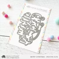 Merry Christmas Wishes - Creative Cuts - Stanzen - Mama Elephant