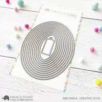 B2B Ovals - Creative Cuts - Stanzen - Mama Elephant