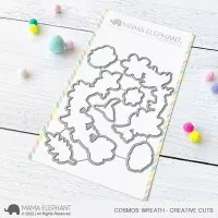 Cosmos Wreath - Creative Cuts - Stanzen - Mama Elephant