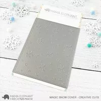 Magic Snow Cover - Creative Cuts - Stanzen - Mama Elephant